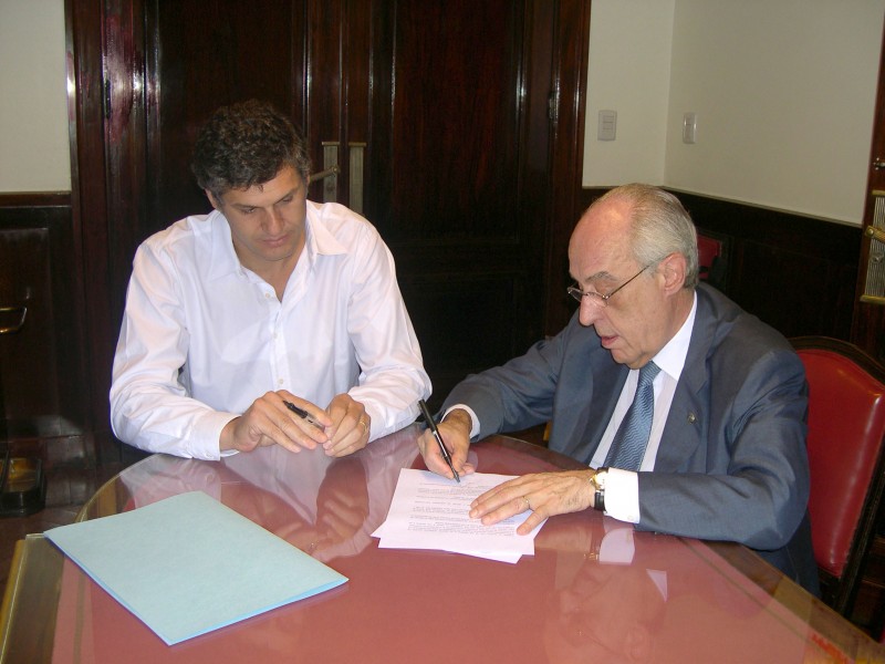 Pablo Carabelli y Atilio Alterini