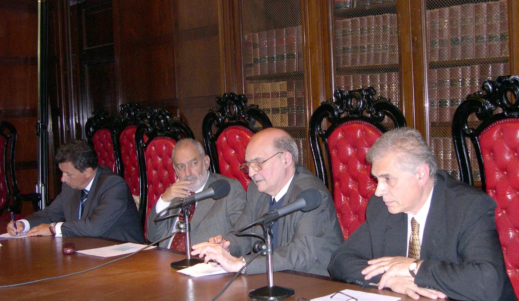 Alberto Dalla Va, Mario Ackerman, Miguel ngel Ciuro Caldani y Carlos Ghersi