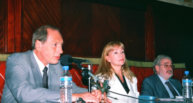 Eugenio Zaffaroni, Graciela Manonellas y Norberto Espolansky