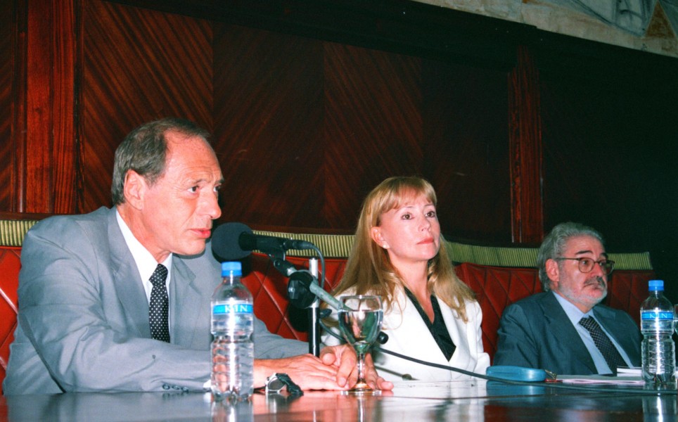 Eugenio Zaffaroni, Graciela Manonellas y Norberto Espolansky