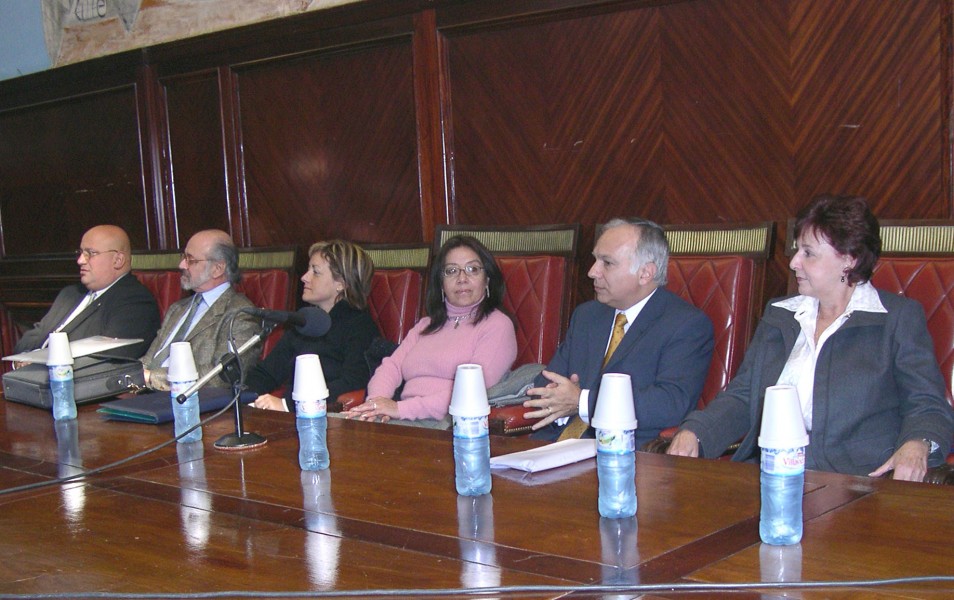 Manuel Cspedes Laguardia, Eduardo Sirkin, Ana Solivellas, Rosa Laguna Quiroz, Omar L. Daz Solimine, Irma Lovera y Livia Figueiredo