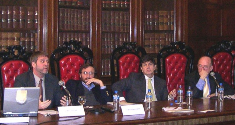 Larry Crump, Pablo Sanguinetti, Juan V. Sola y Fernando Tesn