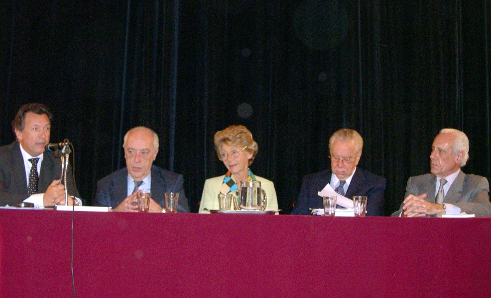 Alberto Dalla Va, Atilio Alterini, Hortensia Gutierrez Posse, Hctor Alegria y Jorge Reinaldo Vanossi