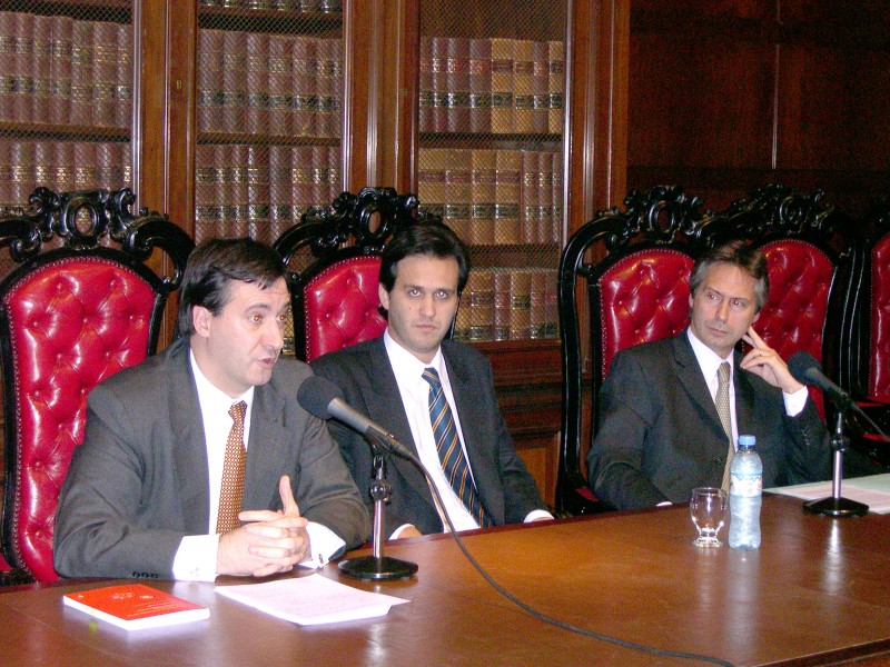 Daniel Pastor, Nicolás Guzmán y Fernando Díaz Cantón