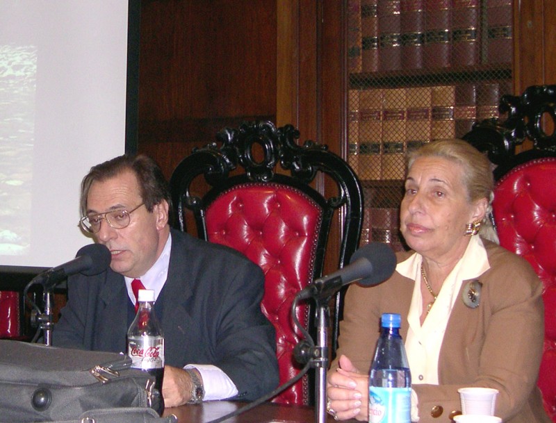 Jorge Franza y Beatriz Krom