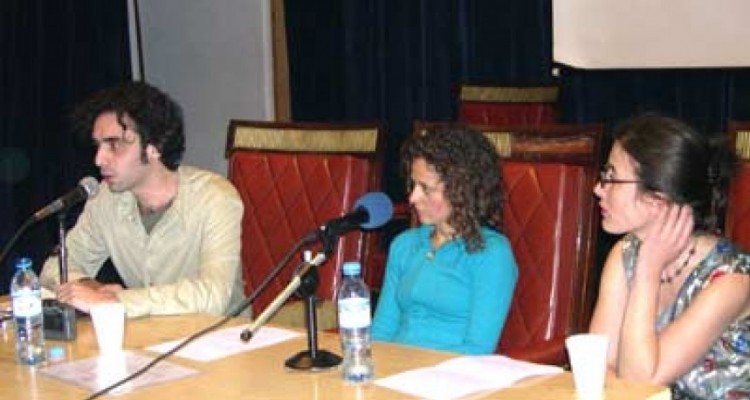 Gonzalo Aguirre, Gabriela Veronelli y Cinthya Farina