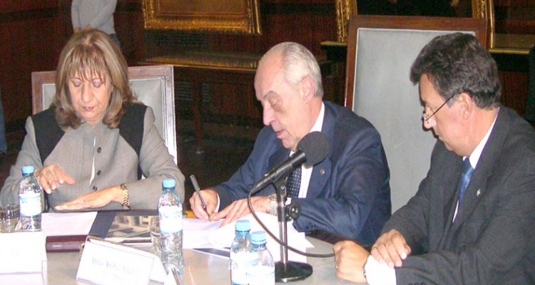 Mara del Carmen Falbo, Atilio A. Alterini y Alberto Dalla Va