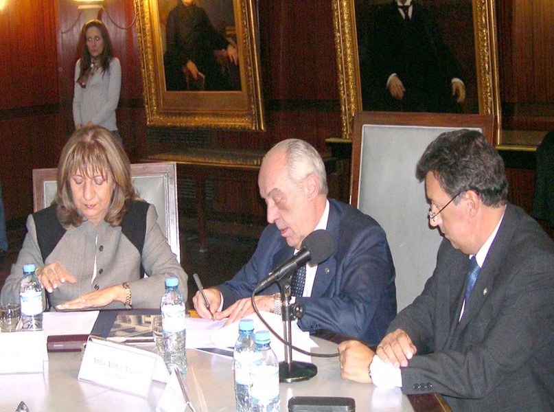 Mara del Carmen Falbo, Atilio A. Alterini y Alberto Dalla Va