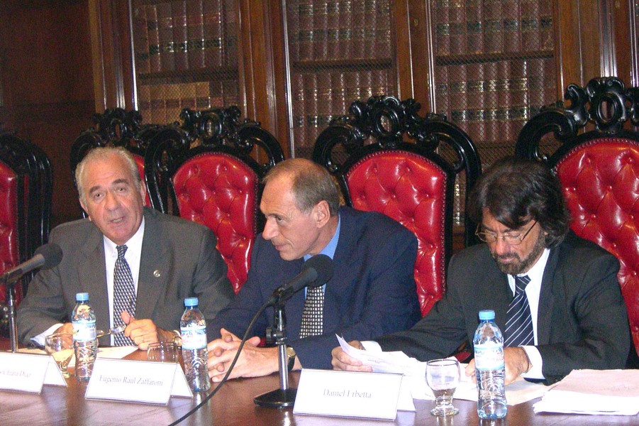 Carlos Chiara Daz, Eugenio R. Zaffaroni y Daniel Erbetta