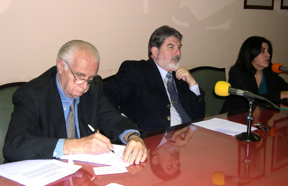 Carlos Mallman, Carlos Crcova y Laura Pardo