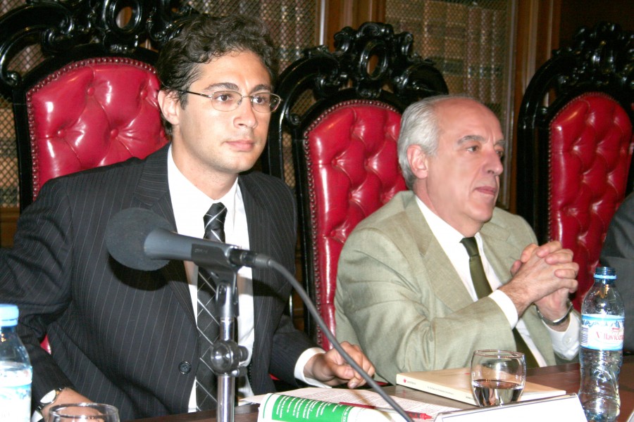 Rodrigo Luchinsky y Atilio Alterini