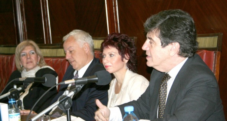 Lidia Garrido Cordobera, Guillermo Cabanellas, Viviana Kluger y Juan Vicente Sola