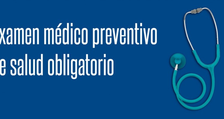 Examen mdico preventivo de salud obligatorio