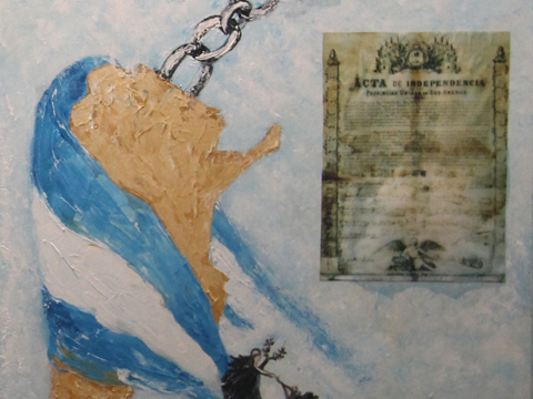 Argentina intervenida por Artistas Plsticos