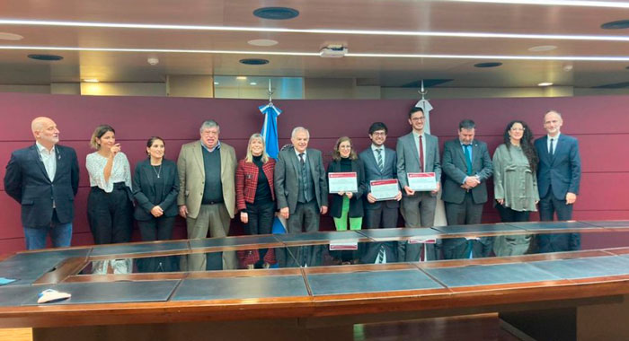 El equipo de la Facultad que ganó el Concurso Interamericano de Derechos Humanos fue reconocido en el Consejo de la Magistratura
