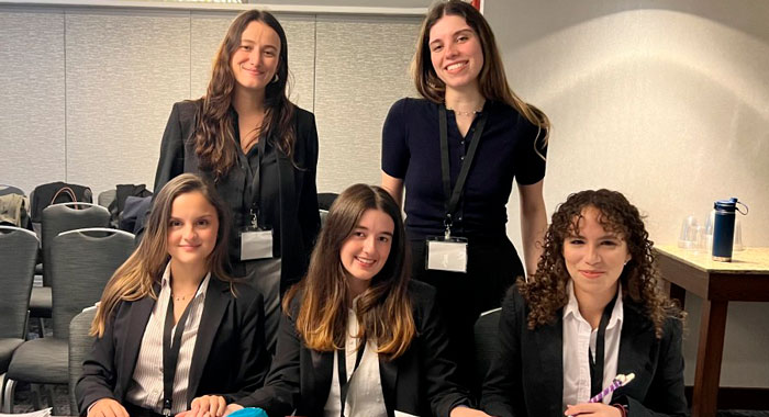 El equipo de la Facultad alcanzó los octavos de final de la Philip C. Jessup International Law Moot Court