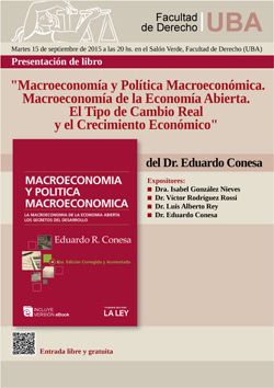 Presentación de libro "Macroeconomía y Política Macroeconómica
