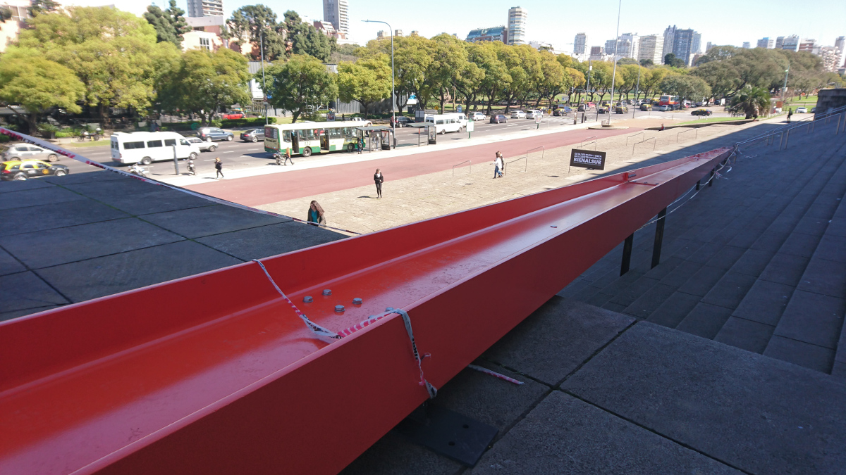 Escalinatas de la Facultad de Derecho