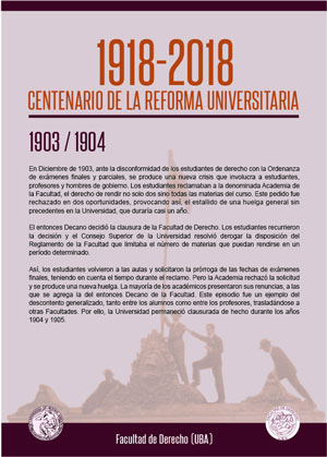 Hall de la Reforma Universitaria