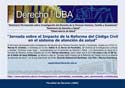 Jornada de Análisis y Debate de las Conclusiones de las XXIII Jornadas Nacionales de Derecho Civil