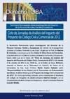 Jornada de Análisis y Debate de las Conclusiones de las XXIII Jornadas Nacionales de Derecho Civil