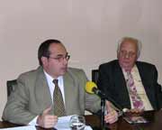 Dr. Aníbal D´Auria y Sr. Oscar del Priore
