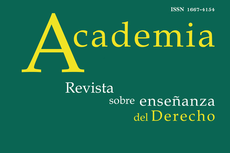 Academia. Revista sobre Enseñanza del Derecho