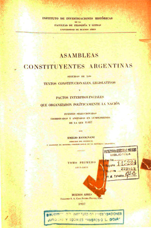 Bicentenario de la Primera Constitución Nacional
