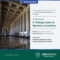 3° Diálogo sobre la libertad y la política