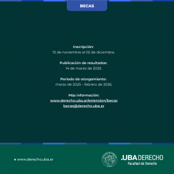 Becas de ayuda económica: Becas alumnos/as destacados/as y Becas por la Igualdad