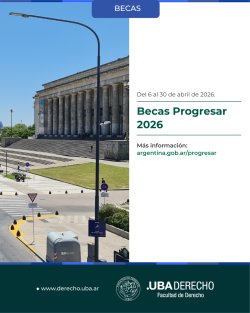 Becas Progresar 2026