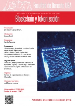 Blockchain y tokenización