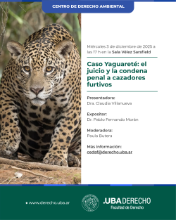 Caso Yaguareté: el juicio y la condena penal a cazadores furtivos