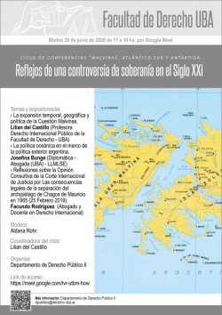 Ciclo de conferencias "Malvinas, Atlántico Sur y Antártida. Reflejos de una controversia de soberanía en el Siglo XXI"