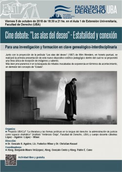 Cine debate: "Las alas del deseo" - Estatalidad y conexión