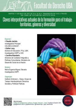 Claves interpretativas actuales de la formación para el trabajo: territorios, géneros y diversidad
