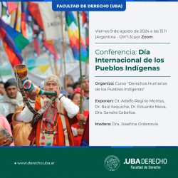 Conferencia: Día Internacional de los Pueblos Indígenas