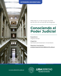 Conociendo el Poder Judicial