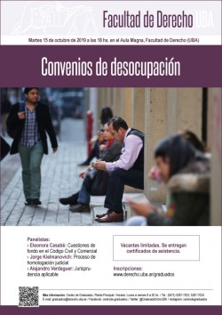 Convenios de desocupación