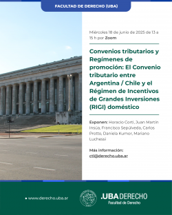  Convenios tributarios y Regímenes de promoción: El Convenio tributario entre Argentina / Chile y el Régimen de Incentivos de Grandes Inversiones (RIGI) doméstico