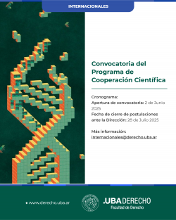 Convocatoria del Programa de Cooperación Científica