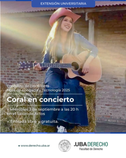 Coral en concierto