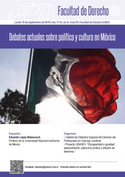 Debates actuales sobre política y cultura en México