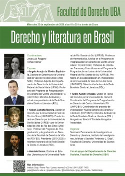 Derecho y literatura en Brasil