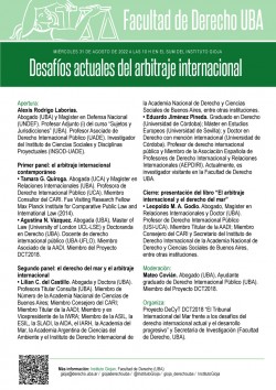 Desafíos actuales del arbitraje internacional