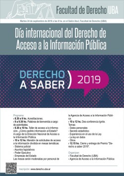 Día internacional del Derecho de Acceso a la Información Pública