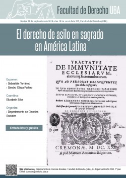 El derecho de asilo en sagrado en América Latina