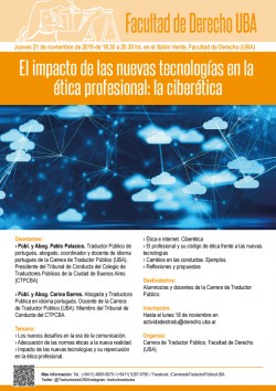 El impacto de las nuevas tecnologías en la ética profesional: la ciberética