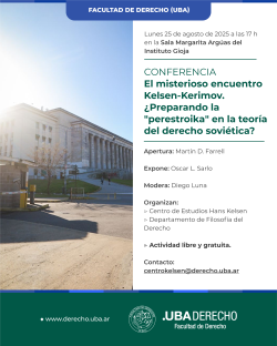 El misterioso encuentro Kelsen-Kerimov. ¿Preparando la "perestroika" en la teoría del derecho soviética?