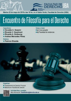 Encuentro de Filosofía para el Derecho